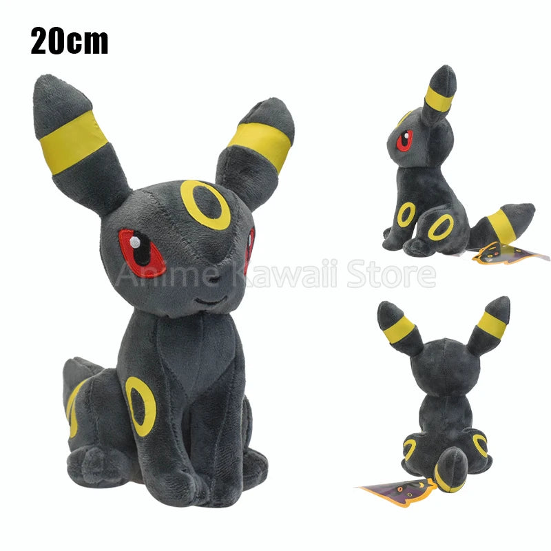Kawaii Mimikyu Eevee Plush Toy - Collectible Pokemon Evolution Dolls Including Umbreon, Flareon, Jolteon, Glaceon, Vaporeon, Sylveon, and Espeon