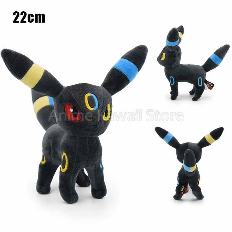 Kawaii Mimikyu Eevee Plush Toy - Collectible Pokemon Evolution Dolls Including Umbreon, Flareon, Jolteon, Glaceon, Vaporeon, Sylveon, and Espeon
