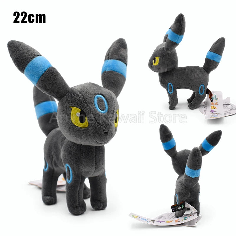 Kawaii Mimikyu Eevee Plush Toy - Collectible Pokemon Evolution Dolls Including Umbreon, Flareon, Jolteon, Glaceon, Vaporeon, Sylveon, and Espeon