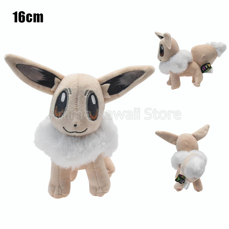 Kawaii Mimikyu Eevee Plush Toy - Collectible Pokemon Evolution Dolls Including Umbreon, Flareon, Jolteon, Glaceon, Vaporeon, Sylveon, and Espeon