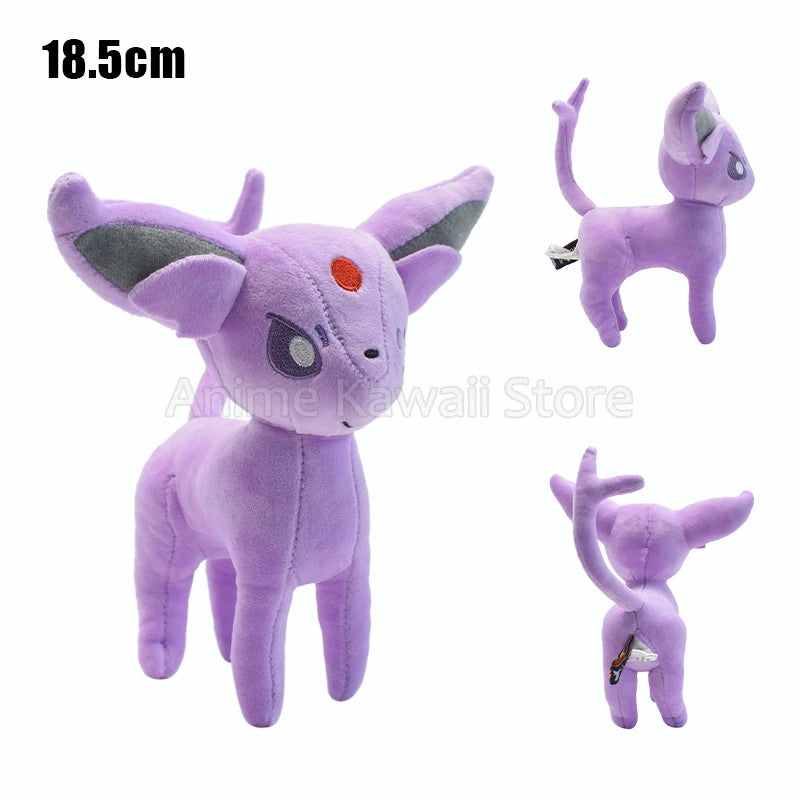 Kawaii Mimikyu Eevee Plush Toy - Collectible Pokemon Evolution Dolls Including Umbreon, Flareon, Jolteon, Glaceon, Vaporeon, Sylveon, and Espeon